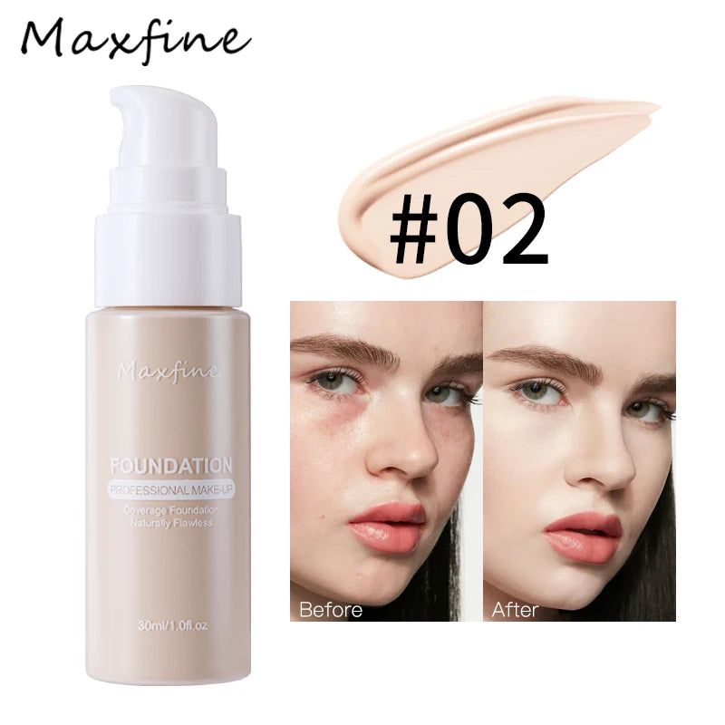 12 Shades liquid Foundation by Panda Beauty Salon