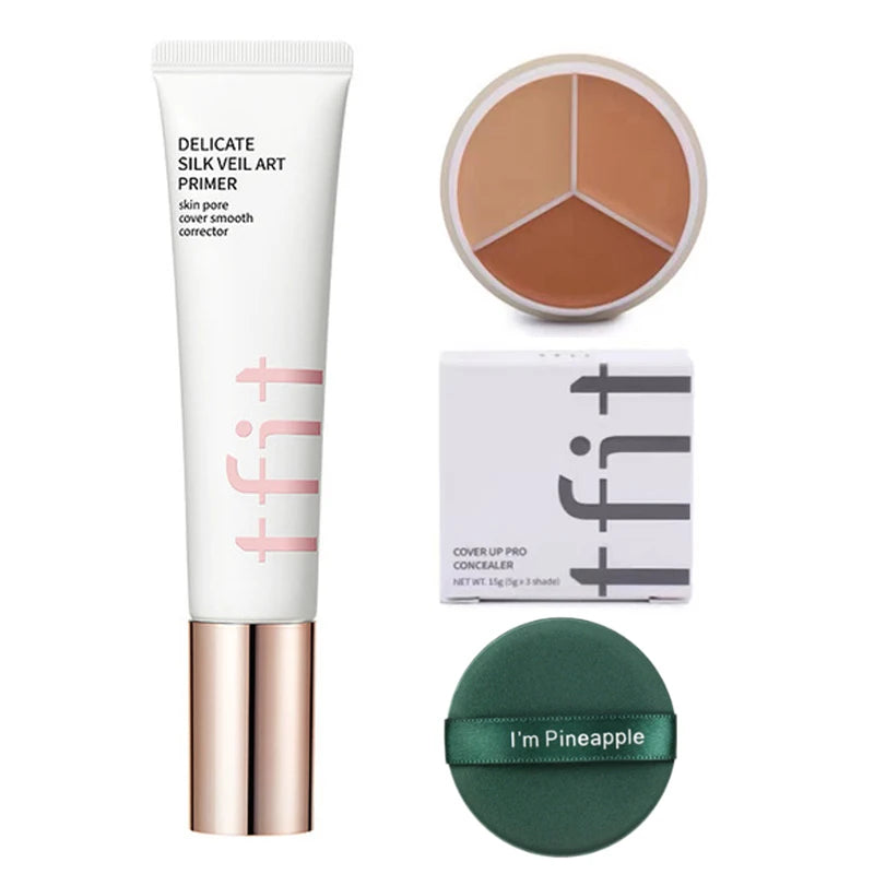 3-Color Concealer Palette and Primer