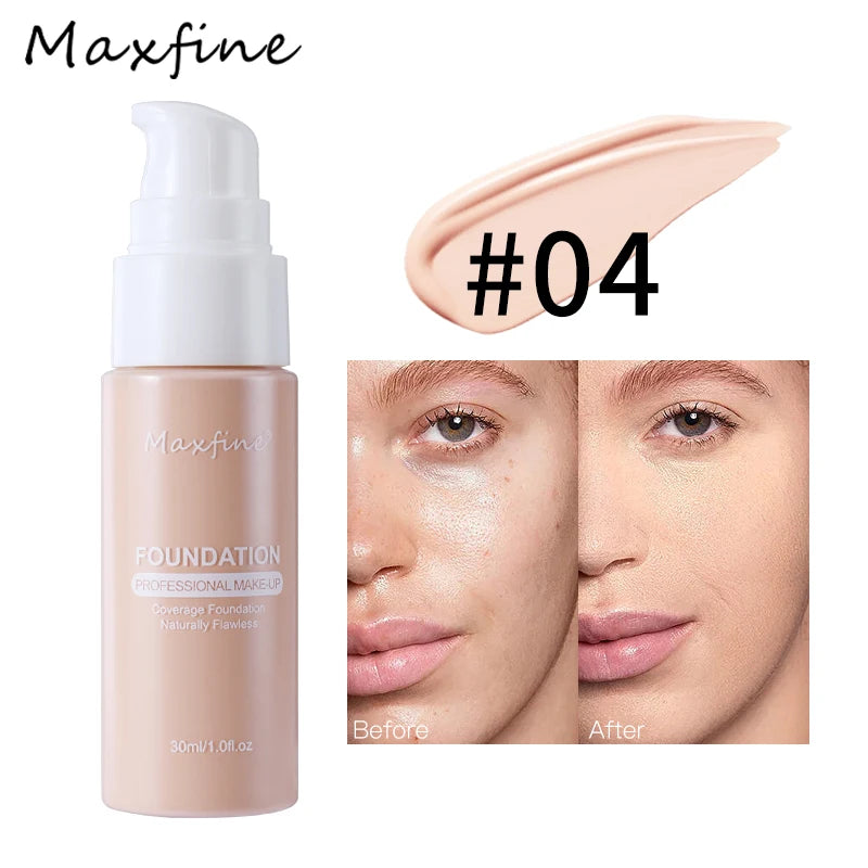 12 Shades liquid Foundation by Panda Beauty Salon