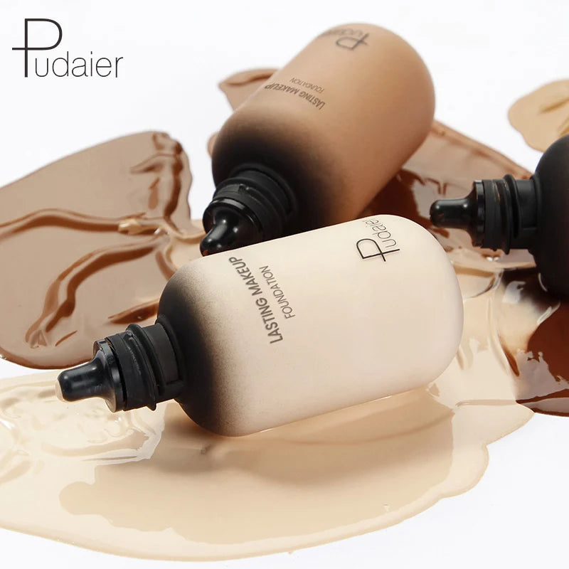 23 Shades Professional Matte Full-Coverage Liquid Foundation – 24H Flawless Wear