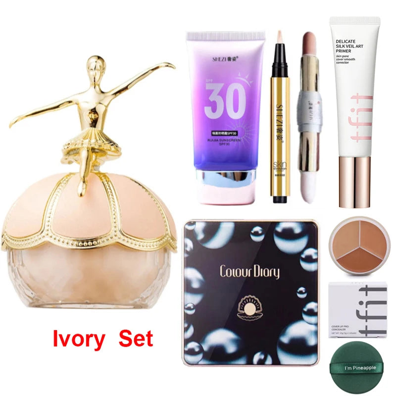 3-Color Concealer Palette and Primer