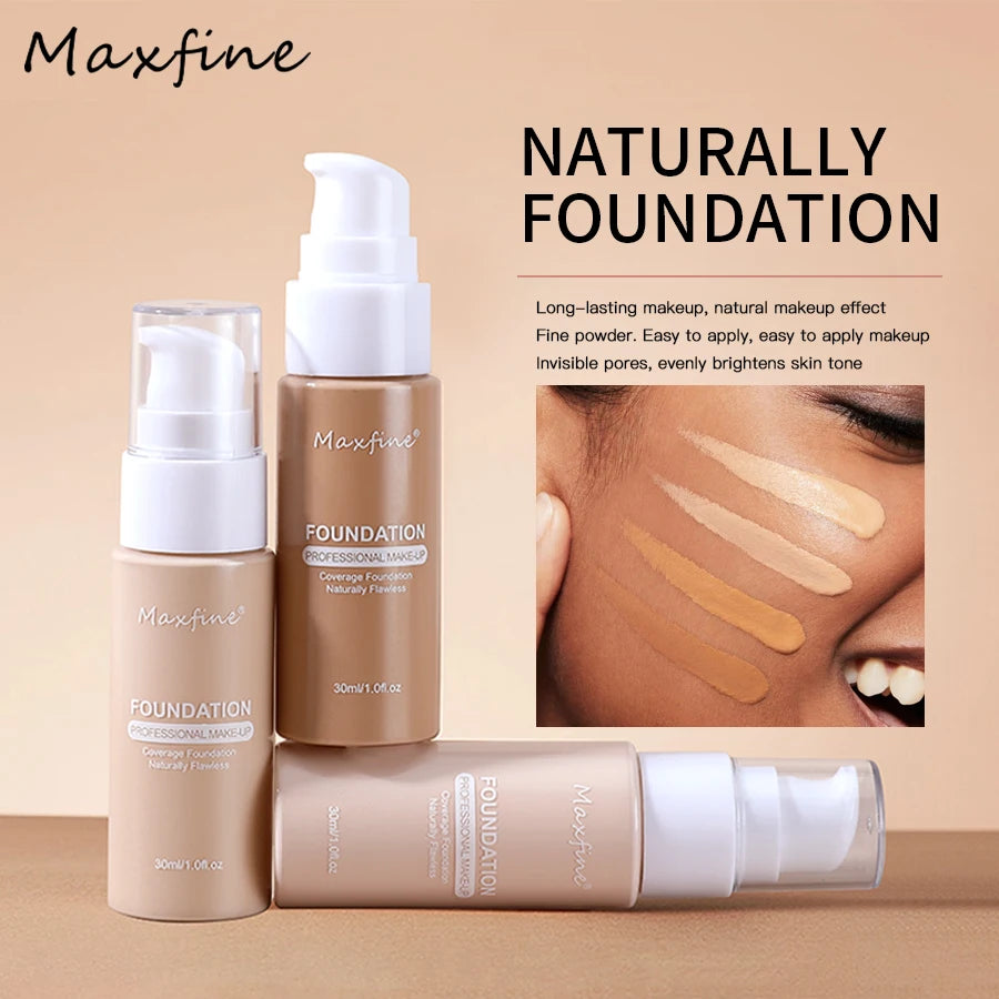 12 Shades liquid Foundation by Panda Beauty Salon