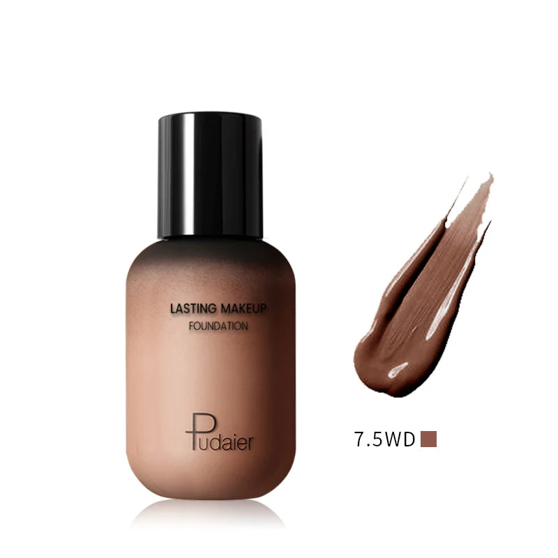23 Shades Professional Matte Full-Coverage Liquid Foundation – 24H Flawless Wear