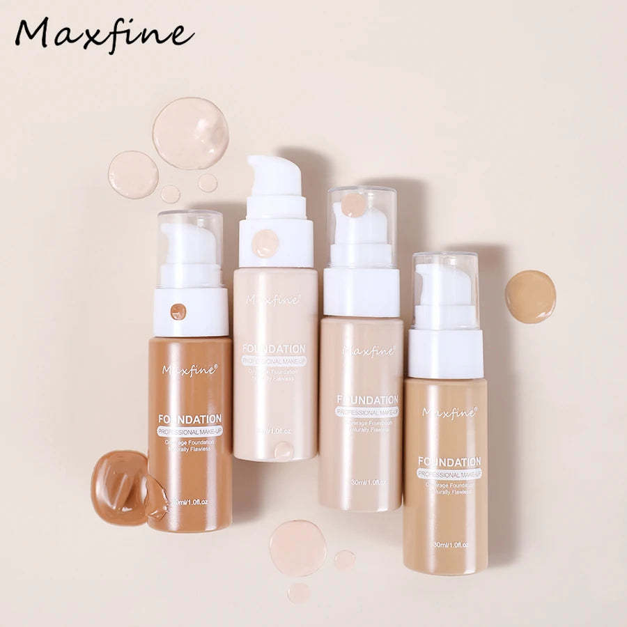 12 Shades liquid Foundation by Panda Beauty Salon