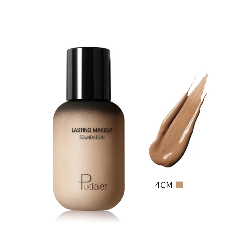23 Shades Professional Matte Full-Coverage Liquid Foundation – 24H Flawless Wear