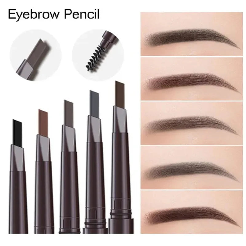 Flat Head Eyebrows Pencil: No Sharpening needed Tip