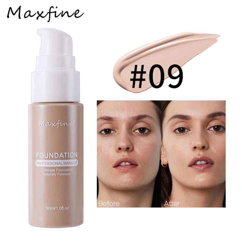 12 Shades liquid Foundation by Panda Beauty Salon