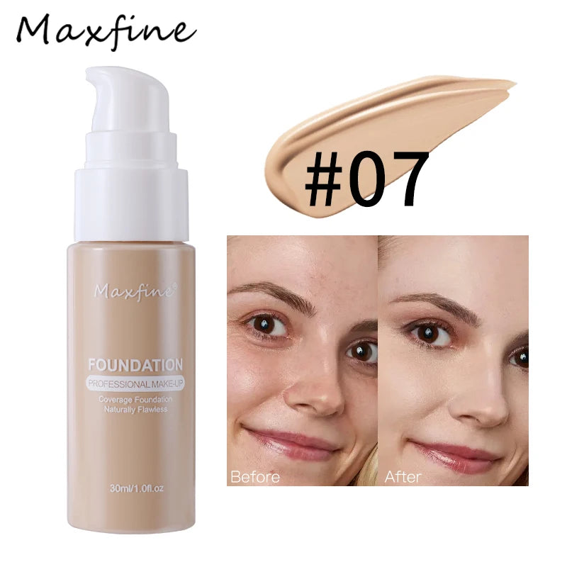 12 Shades liquid Foundation by Panda Beauty Salon
