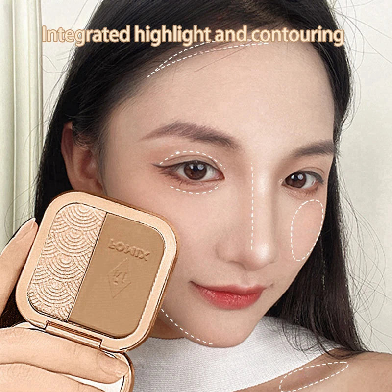 Contouring Palette – Matte Blush, Highlighter, and Concealer for Sculpted Perfection