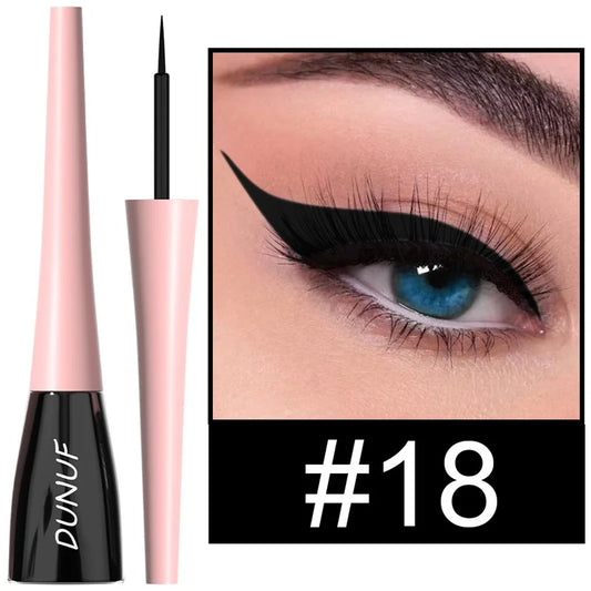 Matte Liquid Eyeliner  – Vibrant Waterproof Colors for Bold Eye Looks