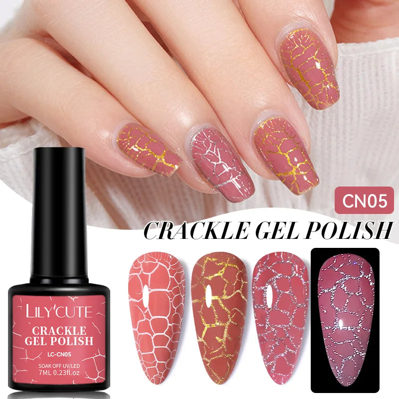 Sparkling Glitter Sequins Gel Nail Polish