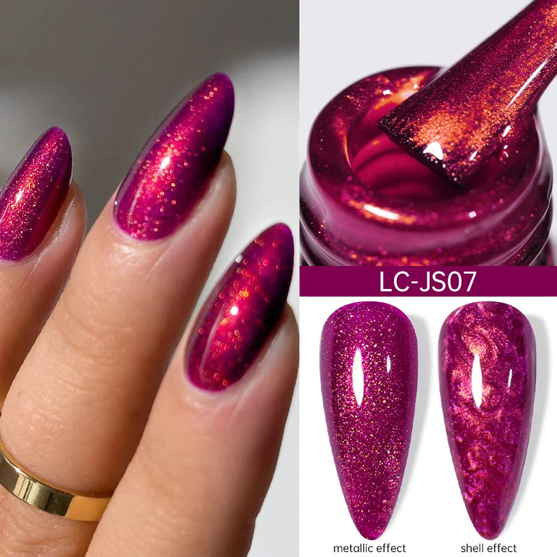 Sparkling Glitter Sequins Gel Nail Polish