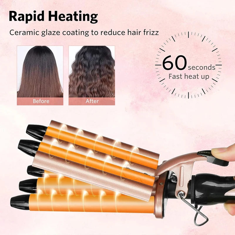 Panda Beauty Salon Curling Iron