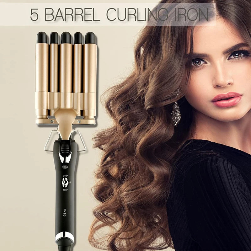 Panda Beauty Salon Curling Iron