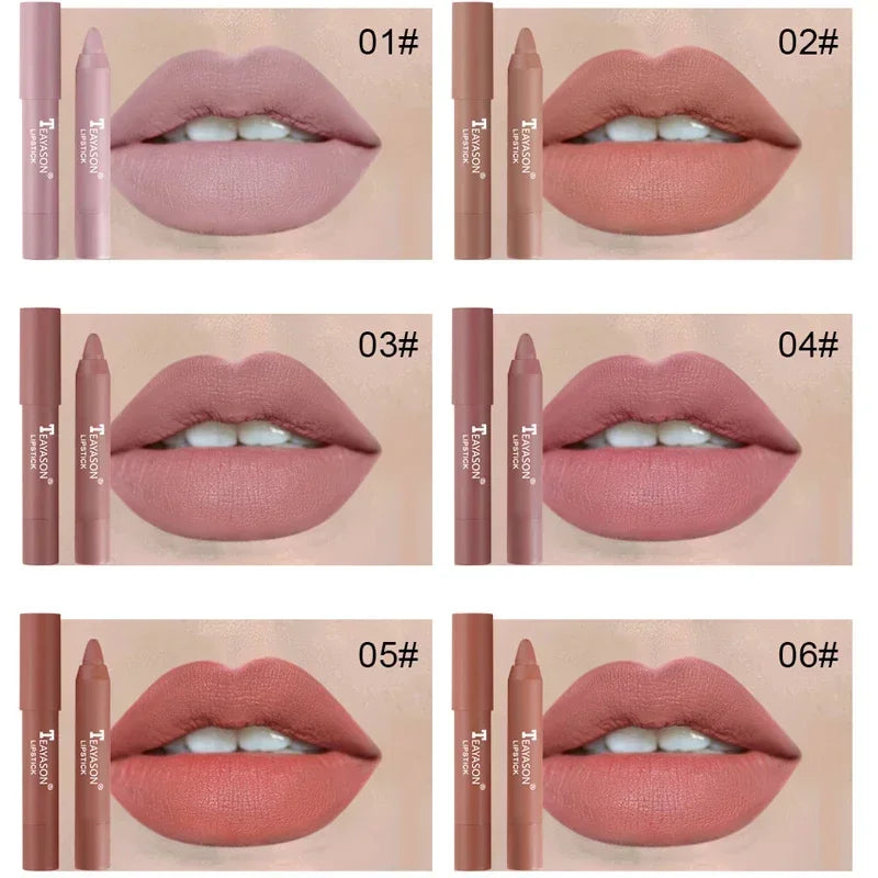 Nude Series Velvet Matte Lipstick Pencil