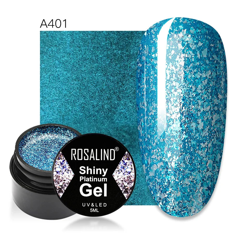 Panda Glitter Gel Nail Polish