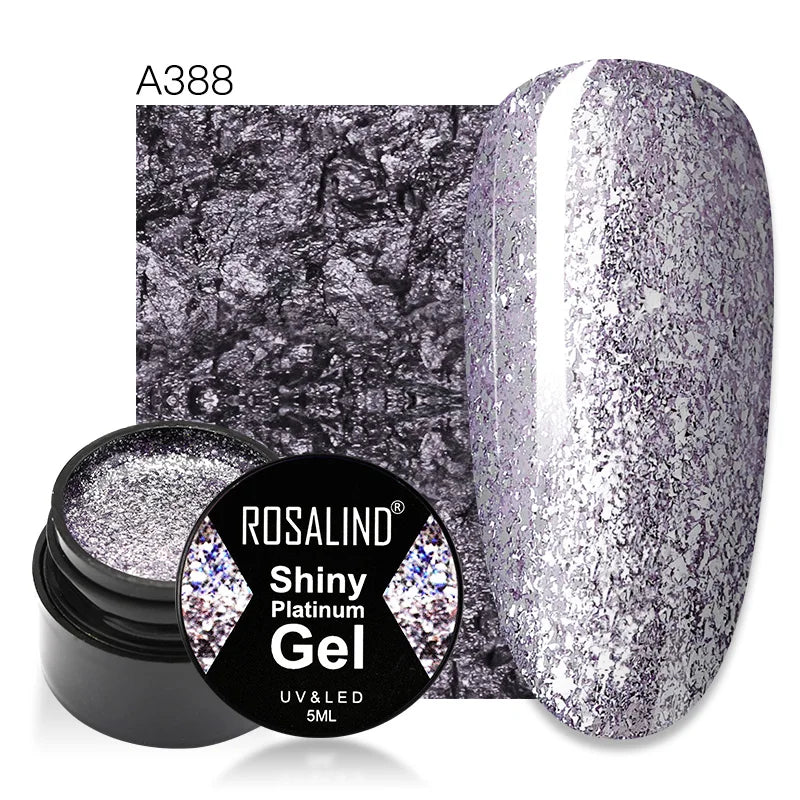 Panda Glitter Gel Nail Polish