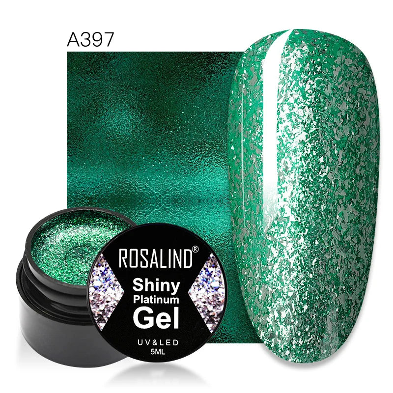 Panda Glitter Gel Nail Polish