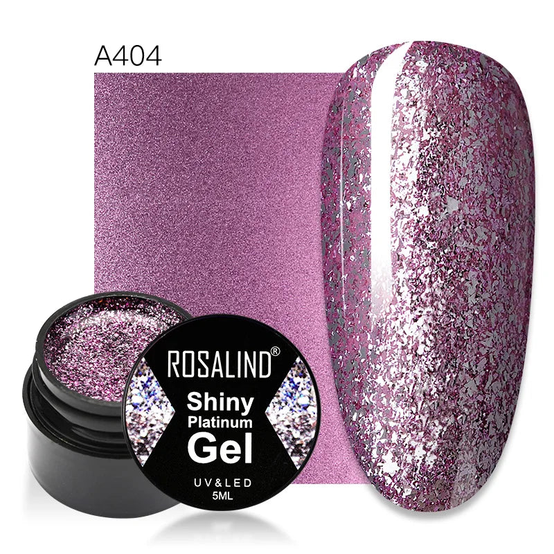 Panda Glitter Gel Nail Polish