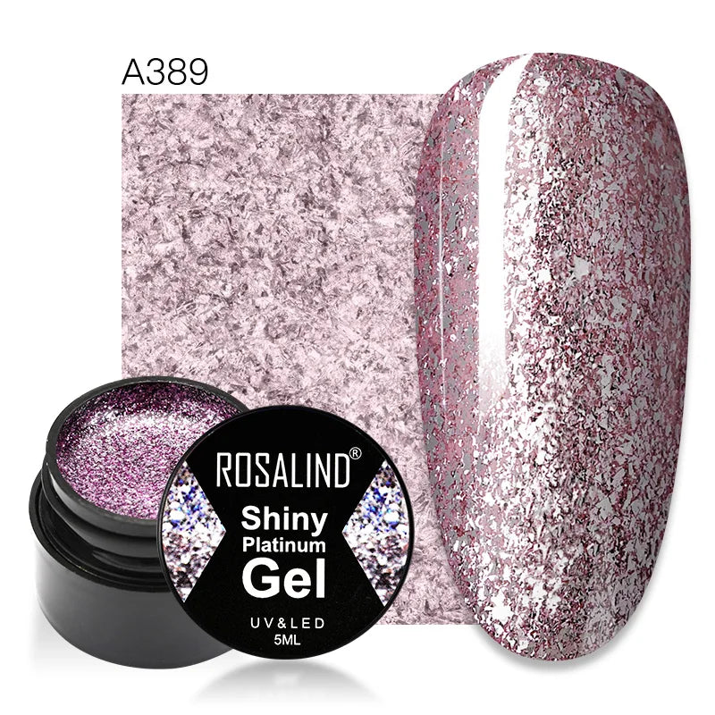 Panda Glitter Gel Nail Polish