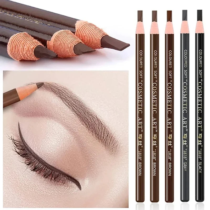 Microblading Waterproof Pencils and sharpener Set