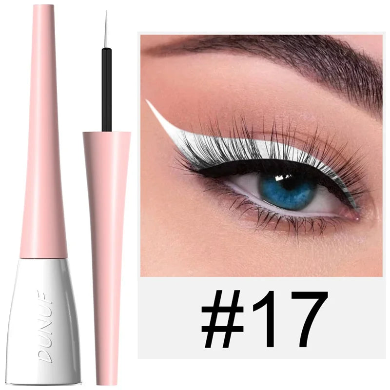 Matte Liquid Eyeliner  – Vibrant Waterproof Colors for Bold Eye Looks