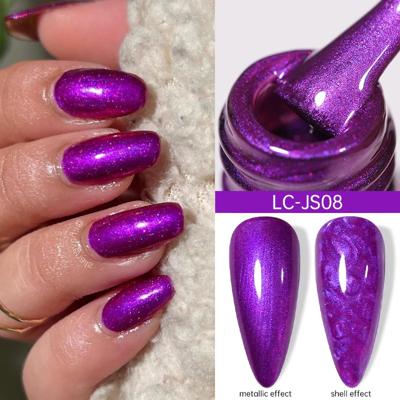 Sparkling Glitter Sequins Gel Nail Polish