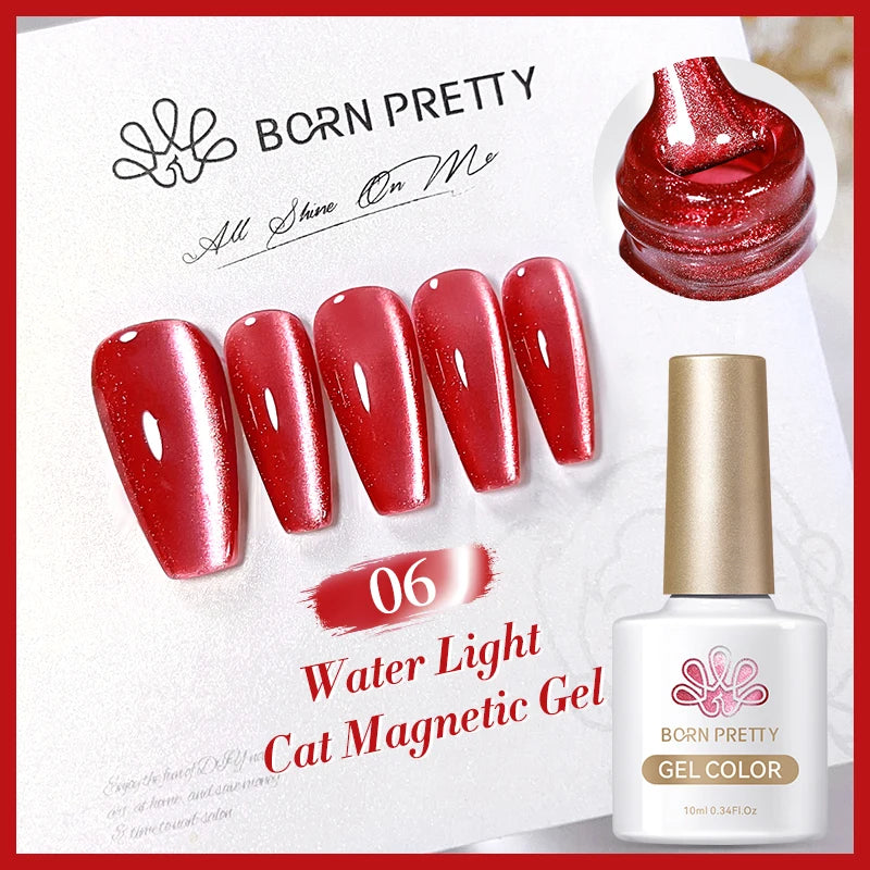 Magnetic Gel Nail Polish – Moonlight Cat Eye Effect