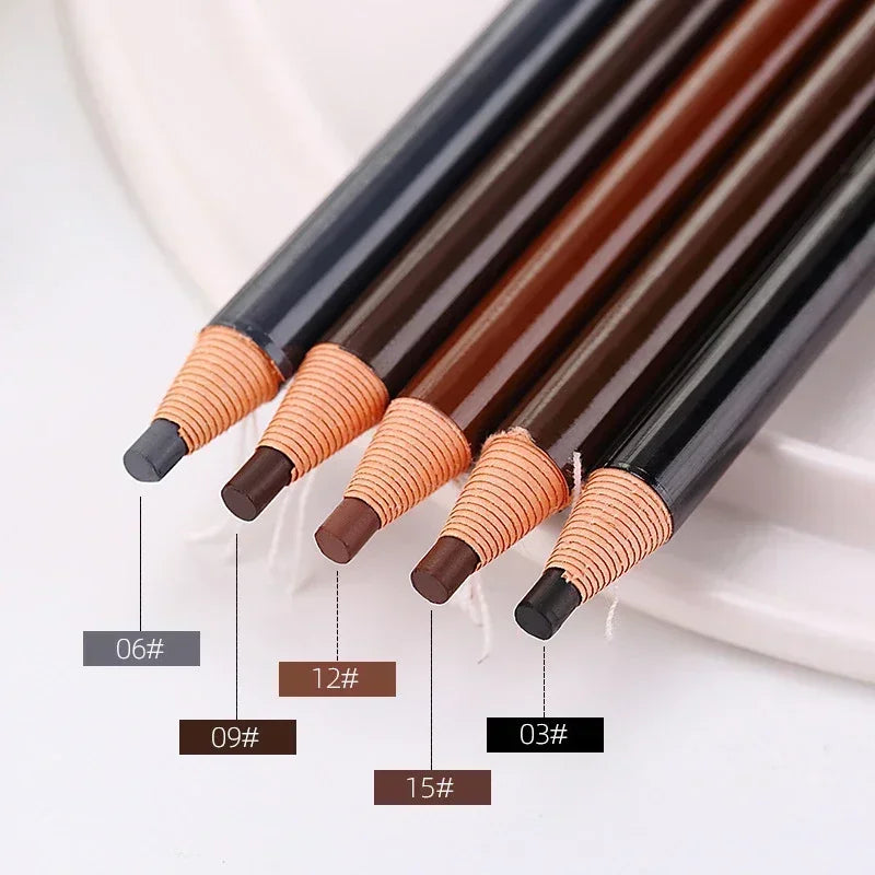 Microblading Waterproof Pencils and sharpener Set