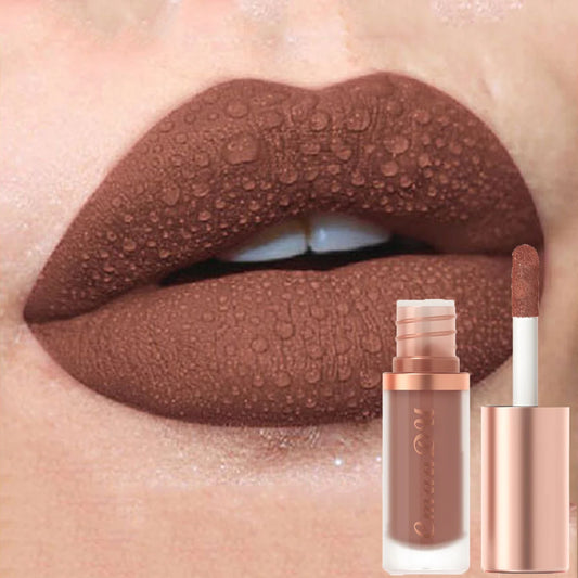 Waterproof Matte Velvet Lip Glaze