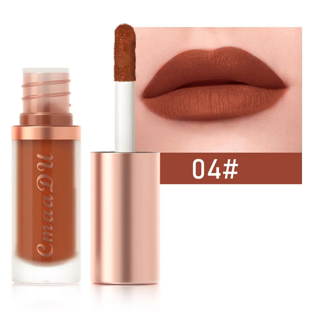 Waterproof Matte Velvet Lip Glaze